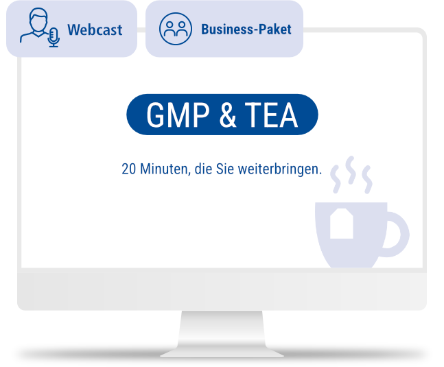 GMP & TEA Webcast | Business-Paket | 12M