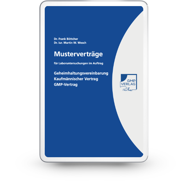 Musterverträge für Laboruntersuchungen im Auftrag