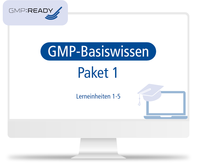 E-Learning GMP:READY | Basiswissen Paket 1