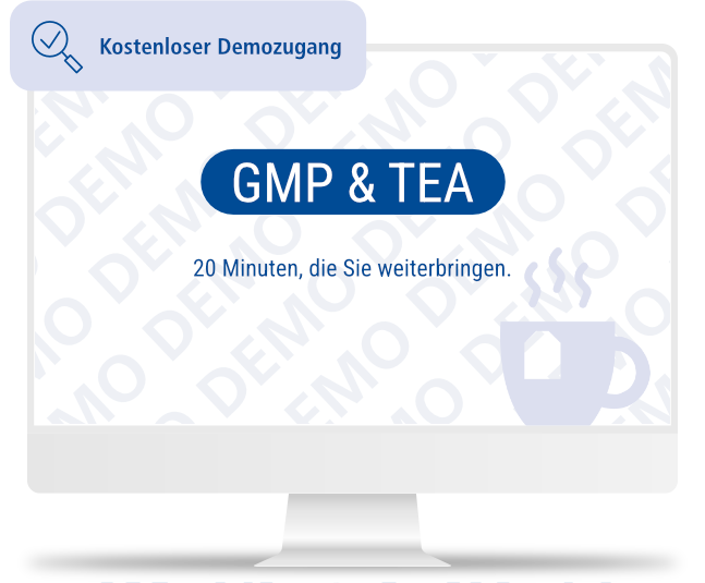 GMP & TEA Webcast | kostenloser Demozugang