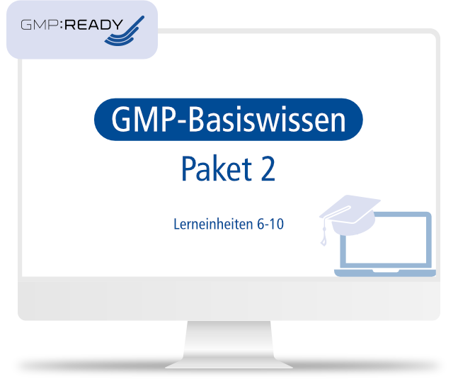 E-Learning GMP:READY | Basiswissen Paket 2