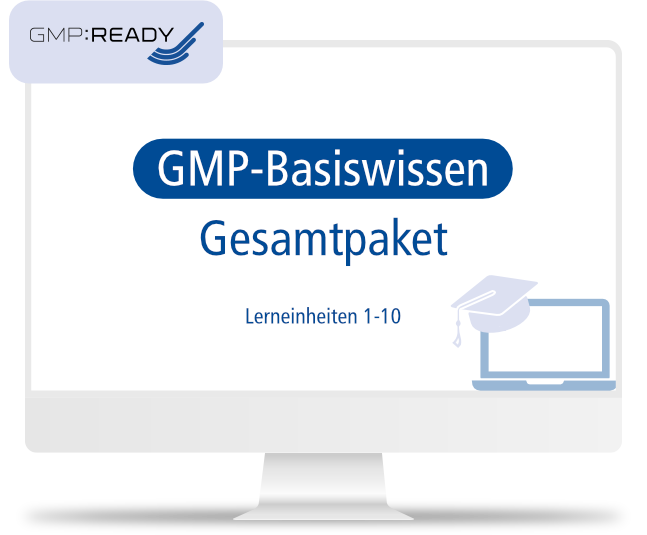 E-Learning GMP:READY | Basiswissen Gesamtpaket