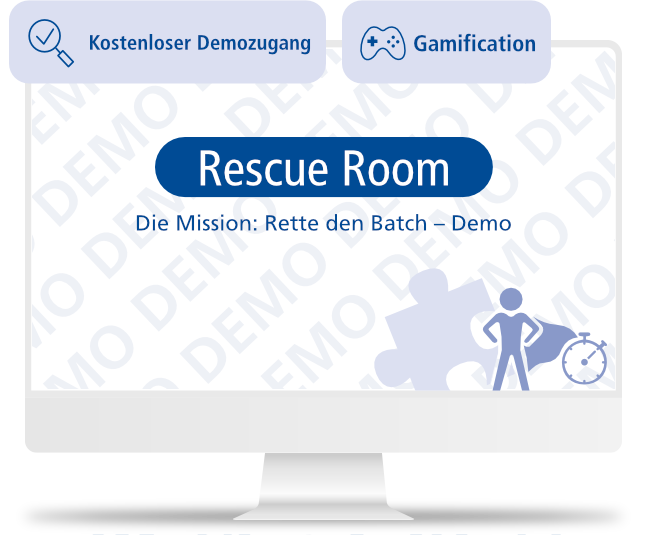 GMP-Schulung Rescue Room | kostenloser Demozugang