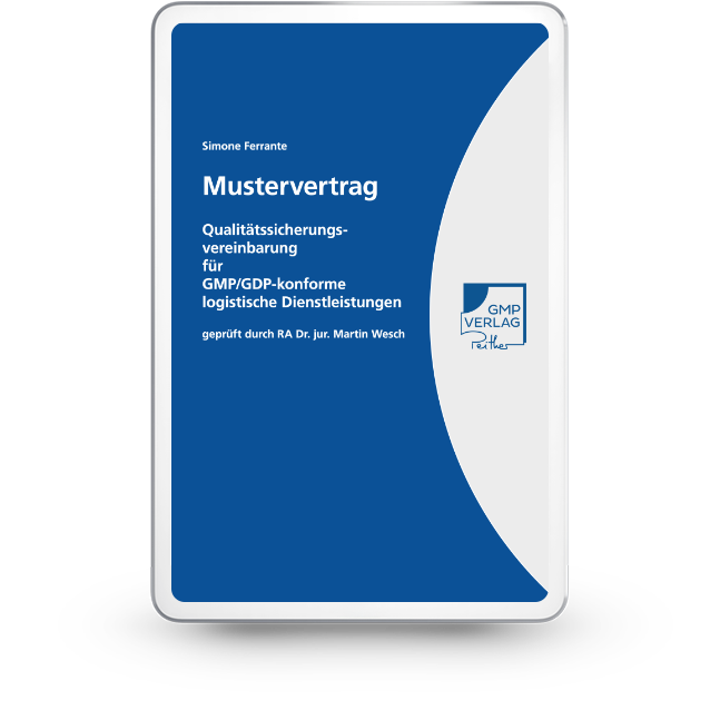 Qualitätssicherungsvereinbarung für GMP/GDP-konforme logistische Dienstleistungen