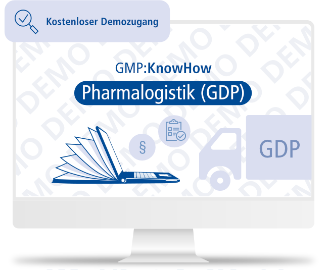GMP:KnowHow Pharmalogistik (GDP) | kostenloser Demozugang